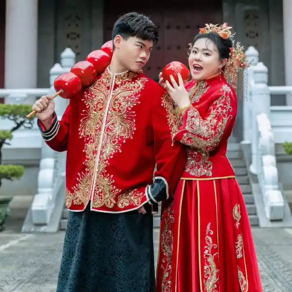 案例 婚宴 新人合照